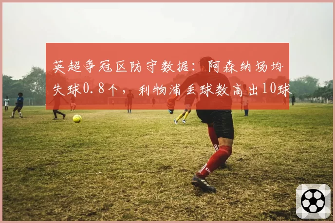 英超争冠区防守数据：阿森纳场均失球0.8个，利物浦丢球数高出10球